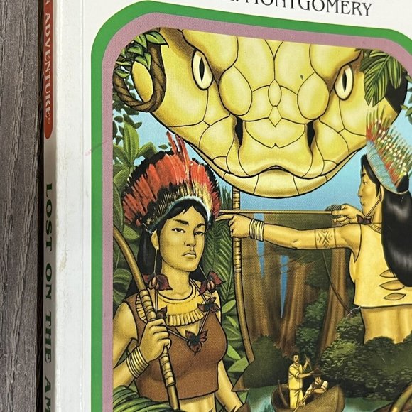 2005 Choose Your Own Adventure Paperback Book #9 Lost On The Amazon - Picture 5 of 16